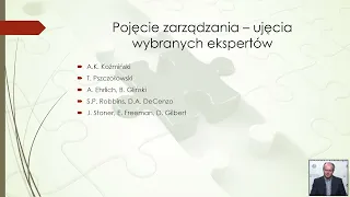 dr Adrian Chojan - Wprowadzenie do Zarządzania