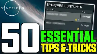 50 Starfield Tips & Tricks You DIDN'T Know (SPOILER FREE)