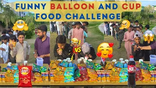 Funny Balloon Game | Funny Food Challenge | Funny Games