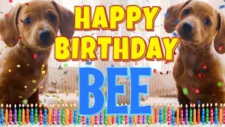 Happy Birthday Bee! ( Funny Talking Dogs ) What Is Free On My Birthday