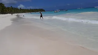 Доминикана. Остров Саона. Карибское море. Dominican Republic. Saona Island. Caribbean Sea.