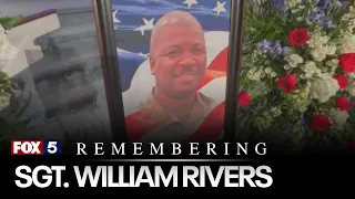 Funeral for Sgt. William Rivers killed in drone strike | FOX 5 News