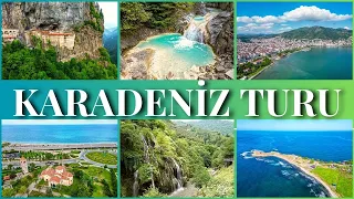 Karadeniz Turu - Ordu, Giresun, Trabzon - Göl, Şelale, Yayla, Manastır - Karadeniz Gezilecek Yerler