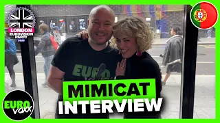 MIMICAT - Ai Coração (INTERVIEW) // London Eurovision Party 2023 // Portugal Eurovision 2023