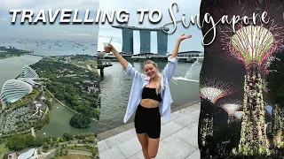 Travelling to Singapore for the first time 🇸🇬 Exploring the city & Gardens by the Bay 🌸