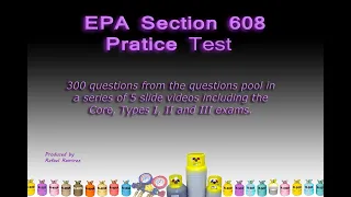 EPA 608 Practice Test Core (2 of 2)