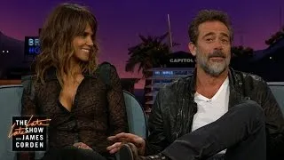 Halle Berry & Jeffrey Dean Morgan Talk Letterman, Selfies