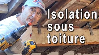 Isolation sous toiture