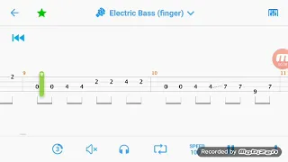 Beatles rock and roll music bass tab