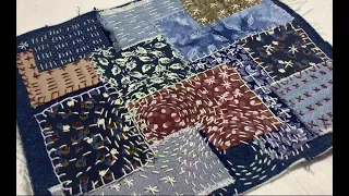 Patchwork for beginners. Boro or Kantha patchwork technique? Or was it better to cook borscht?😄