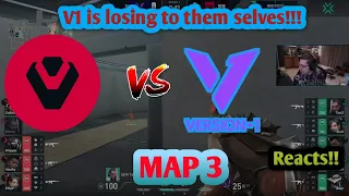 Shroud Reacts to SEN  Vs  VERSION1  !!! MAP 3 !! LOSER TO LOWER BRACKET!