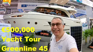 €500,000 Yacht Tour : Greenline 45 (Hybrid version available)