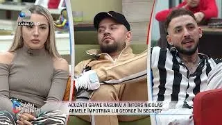 Acuzatii grave rasuna! A intors Nicolas armele impotriva lui George? Radu VS Nicolas!