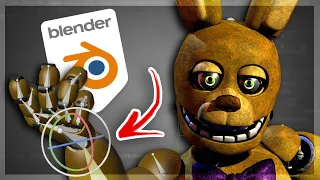 A Guide To Animating FNaF Charcters in Blender!