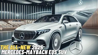 The All-New 2025 Mercedes Maybach EQS SUV | Step Into the Future Of Luxury!