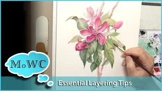 5 Tips for Better Glazing & Layering in Watercolor