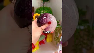 POPPING my DIY NANO TAPE SQUISHY with the WORLD'S LARGEST ORBEEZ! 🖤💖🤍🌎🫧 satisfying nano bubble craft