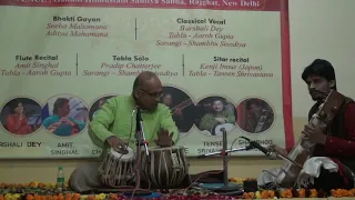 BASANTMITROTSAVA-2020 - TABLA SOLO by PT. PRADEEP CHATTRGEE - SAARANGI  SANGAT - SH. SHAMBHU SISODIA