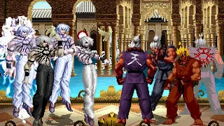 [KOF Mugen] Memorial | Orochi vs Akuma [ 4vs4 ]