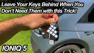 An Ioniq 5 Trick for Leaving Your Keys Behind! | I Never Knew This Would Work