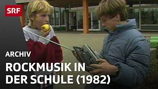 Rockmusik in der Schule (1982) | Schülerkonzert von Edoardo Bennato im Volkshaus Zürich | SRF Archiv