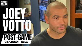 Joey Votto AMAZED by Elly De La Cruz Abilities After Witnessing Him Steal a Run: "Nobody Does That"