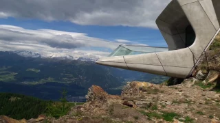 360 degree tour at Messner Mountain Museum Kronplatz, Südtirol