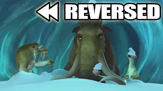 Ice Age (2002) - Ice Slide Scene REVERSED