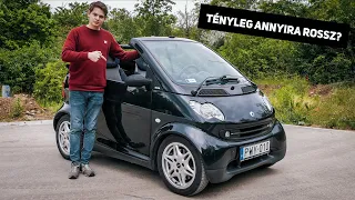 SMART Fortwo használtteszt (2003) - műszakilag RÉMÁLOM?