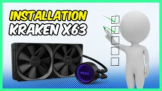 Présentation et installation (tutoriel) du Kraken X63 - NZXT