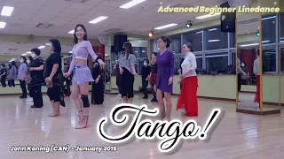 Tango! | Advanced Beginner | Demo | 초급라인댄스 | ⭐KSLDA 교육위원 이희선