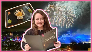 Disney’s CALIFORNIA GRILL Restaurant | AMAZING Food & BEST Fireworks View! DISNEY WORLD 2024