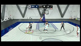 NBA2k24 MyTEAM Poco X6 Pro [Triple Threat Match] with my team.