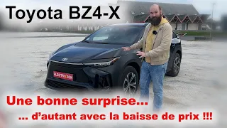 Toyota BZ4-X.. je ne m'attendais pas à ça... un très bon véhicule qui se rapproche du juste prix.