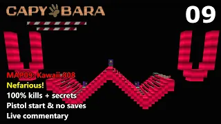 Doom II: Capybara - MAP09: Kawaii 808 - Nefarious! 100% (UV-max)