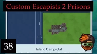 Custom Escapists 2 Prisons: Island Camp-Out by Pear - GuruMatt Streams [Ep 38]