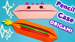 Pencil case Origami| make pencil case in just 3 mins