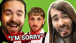 Logan Paul Apologized to Coffeezilla | Moistcr1tikal reacts