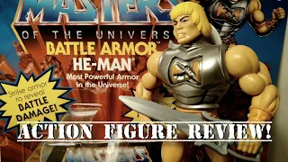 Masters of the Universe Battle Armor He-Man Action Figure Review