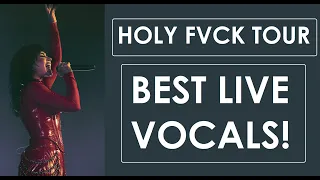 DEMI LOVATO - BEST LIVE VOCALS: HOLY FVCK TOUR!