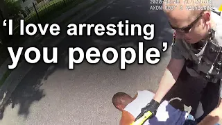 Racist Cop Gets Arrested On Duty... #2