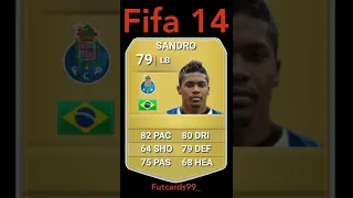 Alex Sandro all fifacards from fifa10 to fifa22😍 Which the best card? #fifa22 #fifacards #fut #fut21