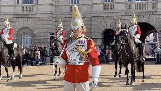 The Household Cavalry Mounted Regiment (full parade)