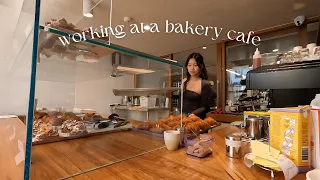 FIRST TIME WORKING AT A BAKERY CAFE IN SYDNEY [GOPRO VLOG]