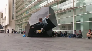 "MACBA skateboarding" - The craziest thing you'll ever see!