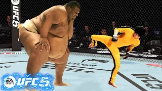 UFC5 Bruce Lee vs Big Man EA Sports UFC 5 PS5
