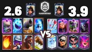 Hog 2.6 Vs Pekka Bridge Spam With Buff Evo Battle Ram Best Cars In the Clash Royale