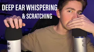 ASMR Insanely Sensitive Ear-to-Ear Scratching & Whispers for SLEEP