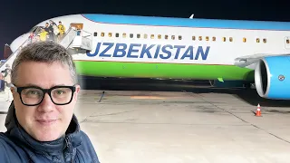 Boeing 767 to Uzbekistan: Flight Review & Tashkent Plov Tour!