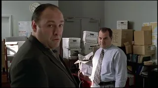 The Sopranos - Dick Barone - the king of garbage and Tony Soprano's boss!